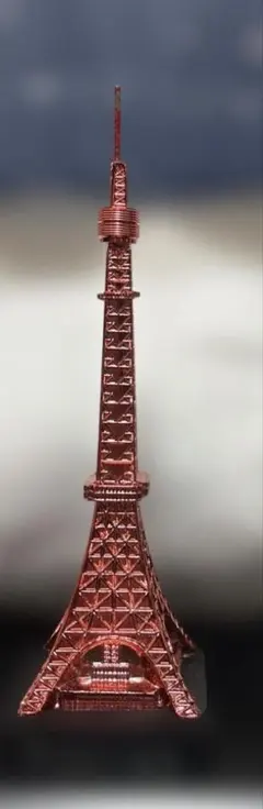 東京タワー メタリックレッド 置物
