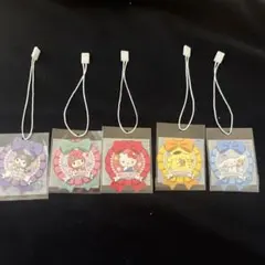 サンリオ　プレミアムマスコット　ロゼッタ柄シール　5種コンプリート