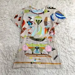 24719✨エルメス 大空の狂気 Tシャツ カットソー M 綿100%のサムネイル