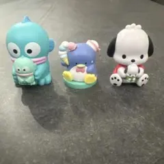 【セット】ハンギョドン ポチャッコ タキシードサム フィギュア