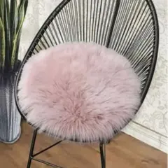 新品　ピンク　ラグ　マットのサムネイル