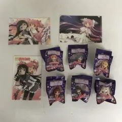魔法少女まどか☆マギカ ローソン限定 ミニフィギュア ミニクリアファイル セット