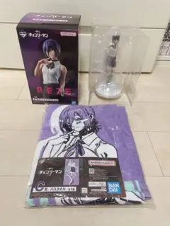 一番くじ　劇場版チェンソーマン　レゼ篇　A賞レゼフィギュア＋C賞バスタオルセット