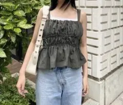 MOUSSY マウジー　RIBBON GABBY キャミソールのサムネイル