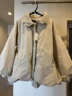 apres jour clair バルーン中綿アウター アイボリー