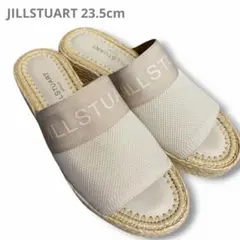 ジルスチュアート　ラフィア風ソールミュールサンダル （ベージュ）　23.5cmのサムネイル