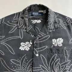 極美品90s ポロ ラルフローレン 開襟 オープンカラー シャツ clayton