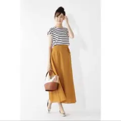 ナチュラルビューティーベーシック　スカート　2色セット