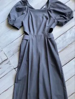 【美品】サイドスリットオールインワン スナイデル