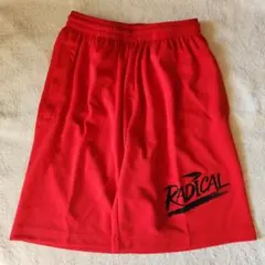 【新品】RADICAL FITNESS レッドショーツ XS　お値下げ‼