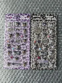 Kuromi LOVEBOAT DREAMY CANDY SEAL 2枚