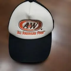 A&W All American Food メッシュキャップ 帽子