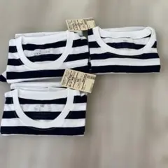 MUJI ストライプTシャツ 120 130 セット