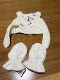 ベビーミトン　帽子