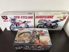 未組立】仮面ライダー バイク プラモデル 3点セット - メルカリ