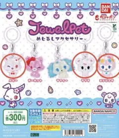 ジュエルペットめじるしアクセサリー　３種セット　ルビー　ラブラ　エンジェラ