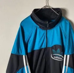 S*o様 希少 80s 90s adidas ワンポイント 刺繍 トラックジャケ