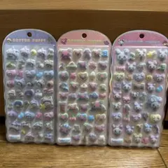 たまごっち COTTON PUFFY シール 3枚セット