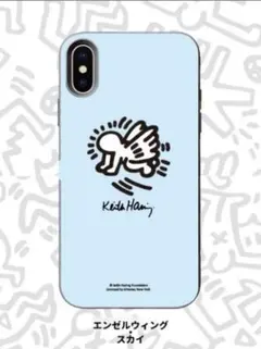 iphoneXR ケース　SKINU キースヘリング　KEITH HARING