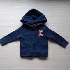 CHEROKEE フード付きトレーナー 90cm　ネイビー
