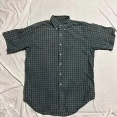 90s ラルフローレン 半袖チェックシャツ