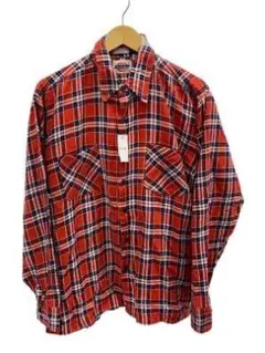 Dickiesディッキーズ XL レッド系チェック ネルシャツ