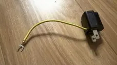 コンセント変換プラグ 変換アダプター 3P→2P ブラック 1個