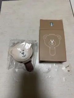 韓国 スタバ starbucksベアリスタ サングラスホルダーのサムネイル