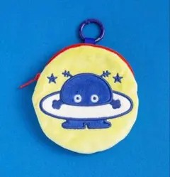 コスモ星丸 まんまるポーチ ライトイエロー　ケンエレファント ガチャ