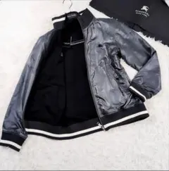 激レア　バーバリーブラックレーベル　リバーシブルブルゾン　size2 未使用級