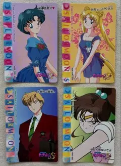 セーラームーンS トレーディングカード 夢色気分　他4枚セット