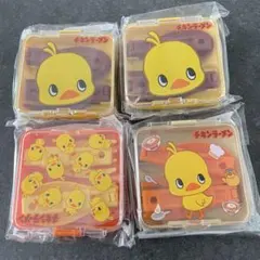 【新品未使用】ひよこちゃん　チキンラーメン　カトラリー3種　4個まとめ売りのサムネイル