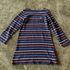 Lee ストライプ柄 長袖ワンピース　120㎝