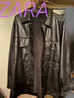 ZARAレザージャケット
