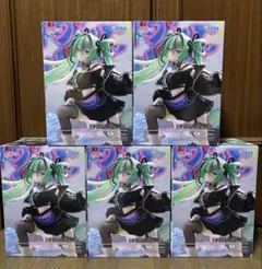 【5個セット】初音ミクシリーズ FIGURIZMα 初音ミク Punk！