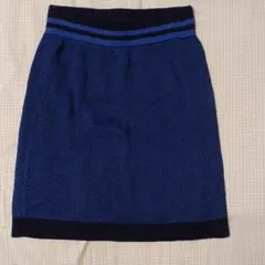 最終お値下げ　　ウエストゴム　コットン100%タイトスカート