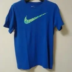 Nike Tシャツ 青色 ロゴ入り