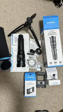 APEXEL 36X 望遠レンズ スマホ用 APL-JS36X