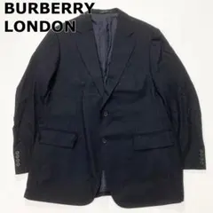 美品 バーバリーロンドン テーラードジャケット ウール ネイビー
