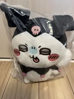 ちいかわ　サンリオ　コラボ　BIGぬいぐるみ　モモンガ　クロミ