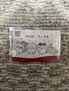 ちいかわ　使用済みQUOカード