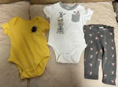 GAPロンパース2枚・H&Mレギンス1枚