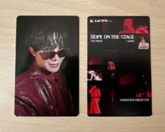 J-HOPE 映画 HOPE ON THE STAGE ムビチケ特典　トレカ　赤
