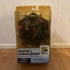 【未開封】マクファーレントイズ SPAWN + MIRACLEMAN フィギュアのサムネイル