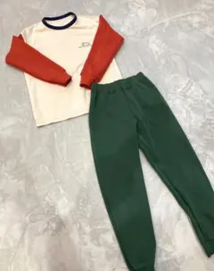 140 ユニクロ エアリズム パジャマ 上下 ルームウェア　長袖