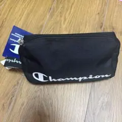 Champion ブラックペンケース 20×10×6cm