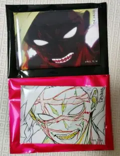 亜左弔兵衛　原画スクエア缶バッジ&場面写スクエア缶バッジ　地獄楽　アニメジャパン
