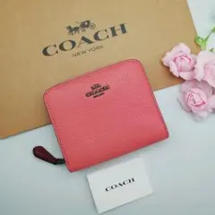 新作　COACH　コーチ　折り財布　正規品　NEWデザイン