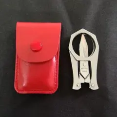 ロエベ LOEWE レザーケース ケアセット ハサミ 毛抜き 爪ファイル 未使用 LOEWE レザーケース&爪切りハサミ - メルカリ