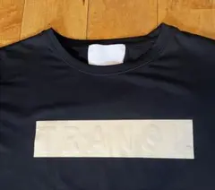 TRANOI. サイズ1 半袖 ロゴ Tシャツ 黒 ストレッチ 韓国 トラノイのサムネイル